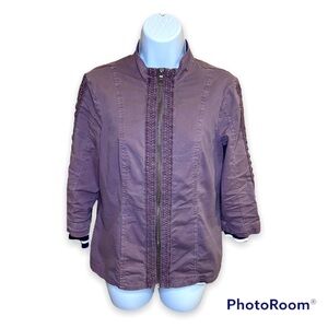 Purple Cotton Jacket